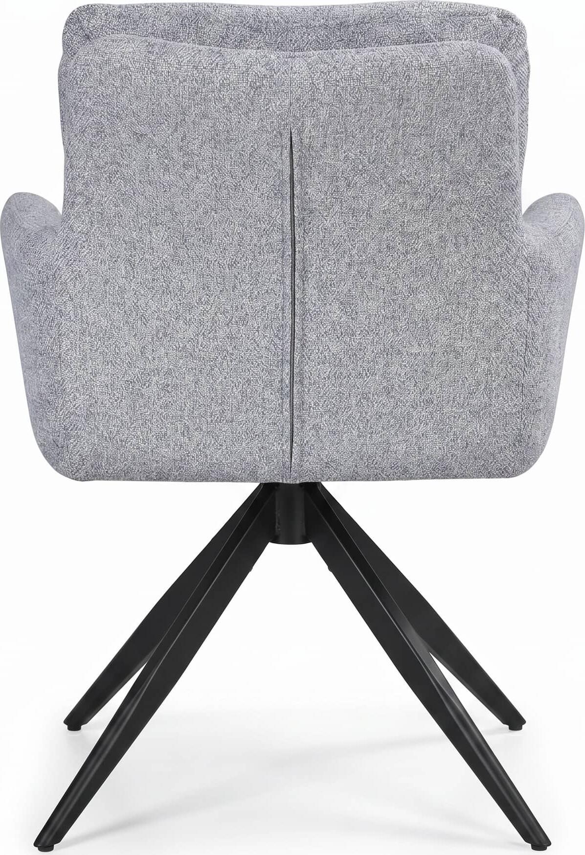 Scaun de birou pivotant Interdepo LEO Modern cu suport perna moale pentru spate, 620x880x600 mm, baza cu 4 picioare