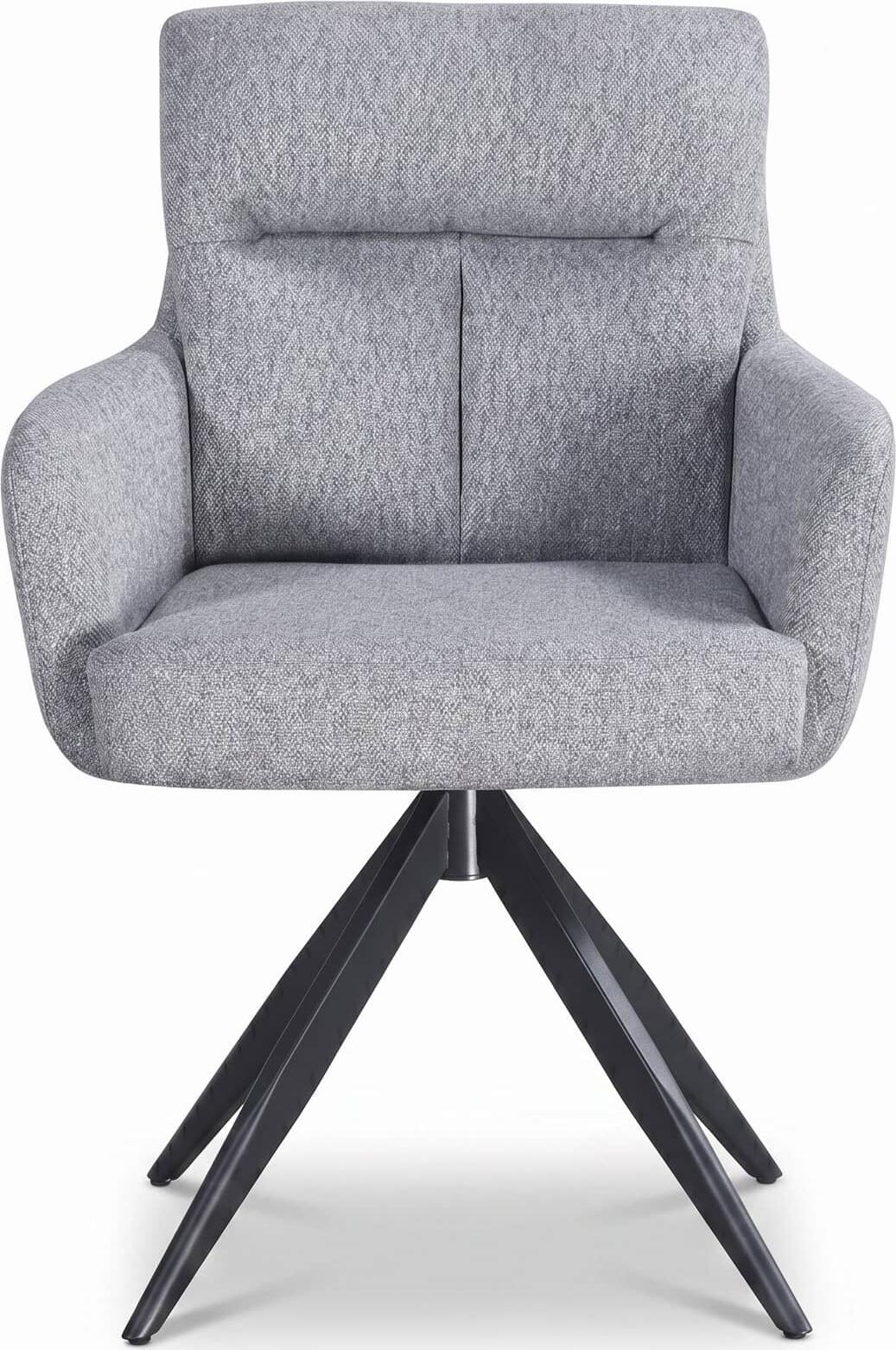 Scaun de birou pivotant Interdepo LEO Modern cu suport perna moale pentru spate, 620x880x600 mm, baza cu 4 picioare