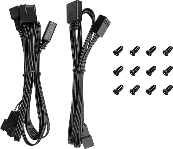 Set de 3 ventilatoare de carcasă Deepcool FL12R SE 120mm ARGB PWM, Flux de aer invers, Rulment hidraulic, Negru