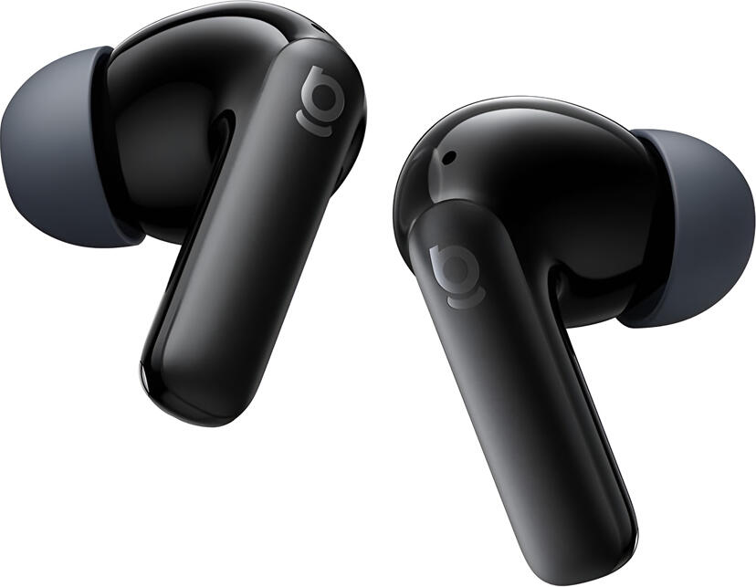 Baseus Bass BP1 NC True Wireless Earbuds, Black, -43dB Active Noise Cancelling, 12mm Dynamic Drivers, 4-Mic AI ENC, Bluetooth 6.0, IP55, 41h Total Battery
