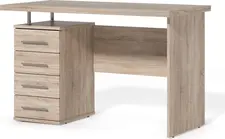 Fabrik Home Masă de birou Nr.3 Sertare pe stîngă Dublaj - Stejar sonoma
