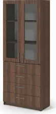 Fabrik Home Dulap de birou Office Line №3 - Nuc inchis