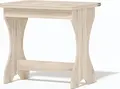 Fabrik Home Noroc No.2 Extendable Dining Kitchen Table, Sonoma Oak, Melamine-faced Chipboard, 118x68 cm, Rectangular, ABS Edge Banding