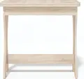 Fabrik Home Noroc No.2 Extendable Dining Kitchen Table, Sonoma Oak, Melamine-faced Chipboard, 118x68 cm, Rectangular, ABS Edge Banding