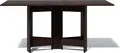 Fabrik Home Helicopter Folding Kitchen Console Table, Rectangular 18mm Laminated PAL, Dark Walnut, Extends to 170x90x75 cm, Capacity 8 People
