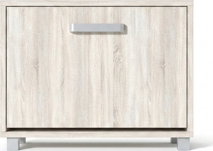 Dulap pentru incaltaminte Fabrik Home Modul No.7, Stejar Sonoma, PAL laminat, 600x497x285 mm, Element de mobilier modular pentru hol cu clapeta frontala