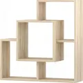 Fabrik Home Tetris No.10 Decorative Wall Shelf, 800x800x220 mm, Dense Laminated Chipboard, Sonoma Oak, RASTEX Connection System