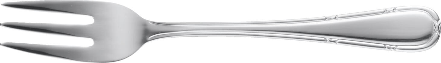 Pulsiva Marbella Cake Fork Set of 12, 18/0 Chromium Stainless Steel, Mirror Polished, 15 cm, Nickel-Free, Dishwasher-Safe, Catering Grade
