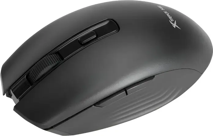 Mouse Optic Wireless Xtrike Me GW-224, 1600 DPI, 6 Butoane, Click Silentios, Design Ergonomic, Receptor USB 2.4 GHz, Negru