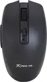 Mouse Optic Wireless Xtrike Me GW-224, 1600 DPI, 6 Butoane, Click Silentios, Design Ergonomic, Receptor USB 2.4 GHz, Negru