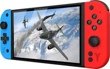 NO Brand DDZONE G90 Handheld Retro Game Console 7.0 inch HD, 64GB Built-in Games Linux, Red-Blue
