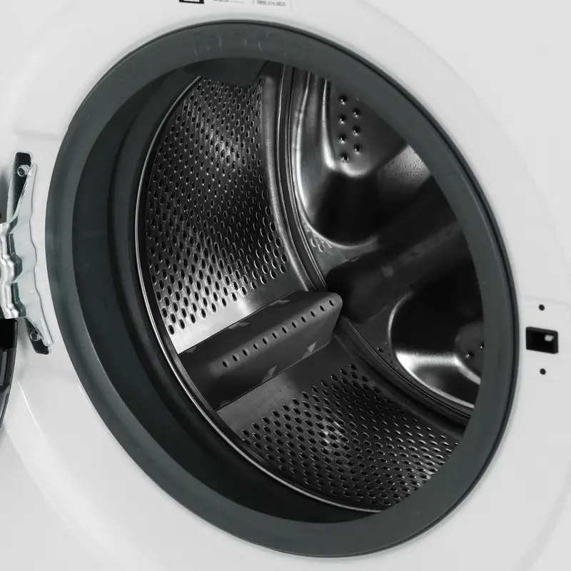 Whirlpool FFB 7469 BV EE Front-Load Washing Machine, 7 kg Capacity, 1400 rpm Spin Speed, Inverter Motor, Steam Cleaning, Energy Class A, White/Black