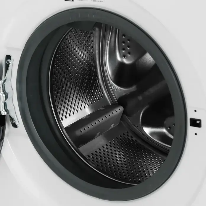 Whirlpool FFB 7469 BV EE Front-Load Washing Machine, 7 kg Capacity, 1400 rpm Spin Speed, Inverter Motor, Steam Cleaning, Energy Class A, White/Black