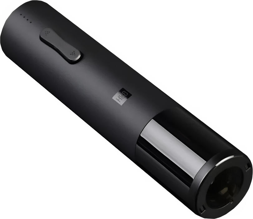 Set de 6 piese Deschisător de Vin Electric Huohou HU0047, Negru Mat, Reîncărcabil USB, Extractor Automat de Dopuri cu Pompa de Vacuum și Cutter
