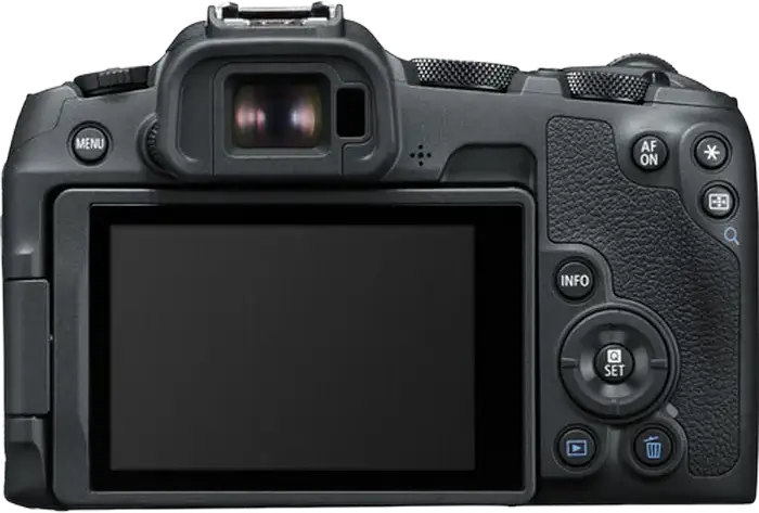 Canon EOS R8 Mirrorless Camera Body, Full Frame 24.2MP CMOS Sensor, DIGIC X Processor, 4K 60p Video, Dual Pixel CMOS AF II, RF Mount, Black