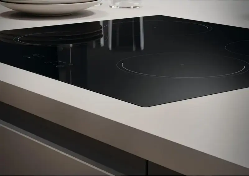 Plita cu Inductie Incorporabila Candy CI642C Idea Induction, 4 Zone de Gatire, Sticla Vitroceramica Neagra, 59 cm, Control Tactil, Functie Booster