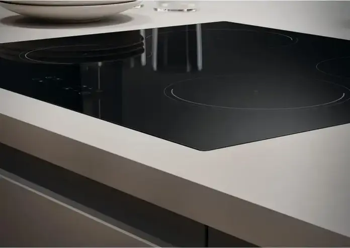 Plita cu Inductie Incorporabila Candy CI642C Idea Induction, 4 Zone de Gatire, Sticla Vitroceramica Neagra, 59 cm, Control Tactil, Functie Booster
