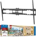 Barkan BM510 Giant TV Wall Mount for 55-115 inch Screens, 2-in-1 Tilt and Fixed, VESA up to 1200x600mm, Max Load 120kg, Black