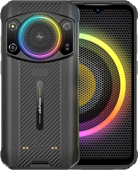 Ulefone Armor 21 Rugged Smartphone, Helio G99 Octa-Core, 8GB RAM, 256GB ROM, 6.58" 120Hz IPS LCD, 9600mAh Battery, 64MP Camera, IP68, Android 13, Black