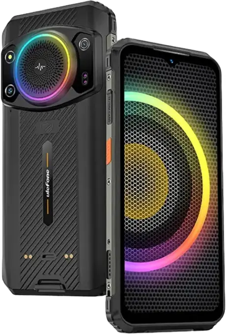 Ulefone Armor 21 Rugged Smartphone, Helio G99 Octa-Core, 8GB RAM, 256GB ROM, 6.58" 120Hz IPS LCD, 9600mAh Battery, 64MP Camera, IP68, Android 13, Black