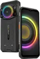 Ulefone Armor 21 Rugged Smartphone, Helio G99 Octa-Core, 8GB RAM, 256GB ROM, 6.58" 120Hz IPS LCD, 9600mAh Battery, 64MP Camera, IP68, Android 13, Black