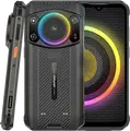 Ulefone Armor 21 Rugged Smartphone, Helio G99 Octa-Core, 8GB RAM, 256GB ROM, 6.58" 120Hz IPS LCD, 9600mAh Battery, 64MP Camera, IP68, Android 13, Black