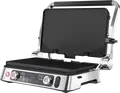 Gril Electric Braun MultiGrill 9 Pro CG 9167, 2200W, 37x23cm, Display LCD, 2 Zone Independente, Set de 7 Piese cu 6 Place si Sonda Termica