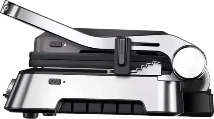 Gril Electric Braun MultiGrill 9 Pro CG 9167, 2200W, 37x23cm, Display LCD, 2 Zone Independente, Set de 7 Piese cu 6 Place si Sonda Termica