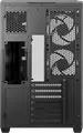 Deepcool CG590U Midi-Tower PC Case, Dual-Chamber Panoramic Seamless Glass, ATX/M-ATX/ITX, 5x 120mm ARGB PWM Fans, Black, Steel and Tempered Glass