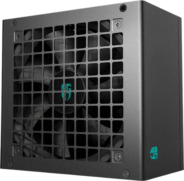 Блок питания Deepcool PF500X 500W ATX, сертификация 80 Plus Bronze, немодульный, вентилятор 120мм, плоские кабели, черный