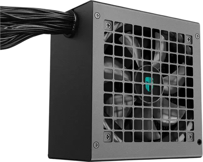 Блок питания Deepcool PF500X 500W ATX, сертификация 80 Plus Bronze, немодульный, вентилятор 120мм, плоские кабели, черный