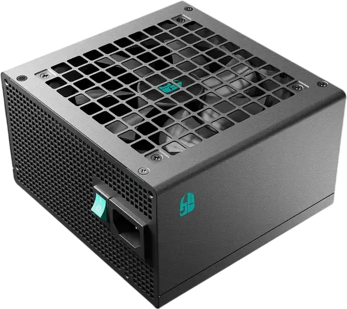 Блок питания Deepcool PF500X 500W ATX, сертификация 80 Plus Bronze, немодульный, вентилятор 120мм, плоские кабели, черный