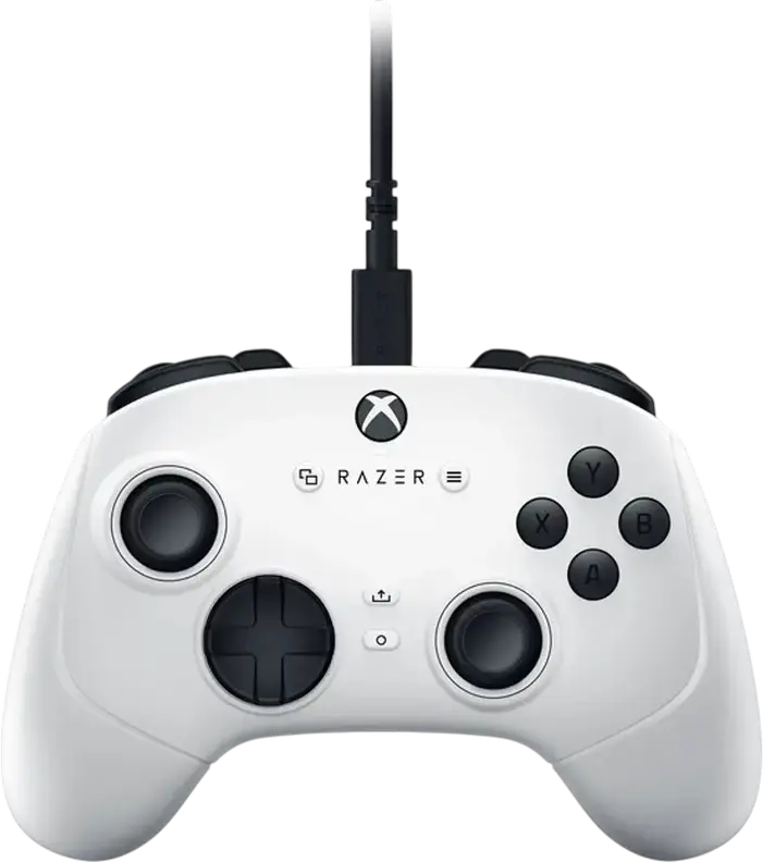 Razer Wolverine V3 TE Wired Gamepad for Xbox Series X|S, Xbox One, Windows, MacOS, Android, Hall Effect Analog Sticks and Triggers, 4 Back Paddles, White