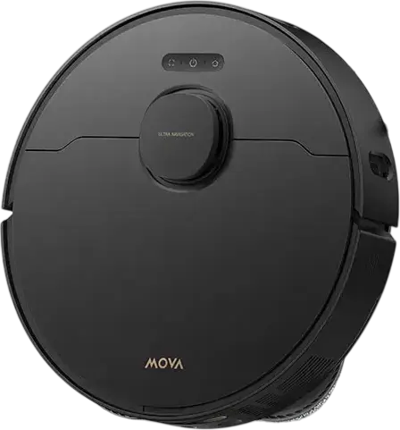 Робот-пылесос Mova E50 Pro Ultra с многофункциональной базовой станцией, мощность всасывания 30000 Па, LDS лазерная навигация, TurboScrub, HEPA-фильтр, черный