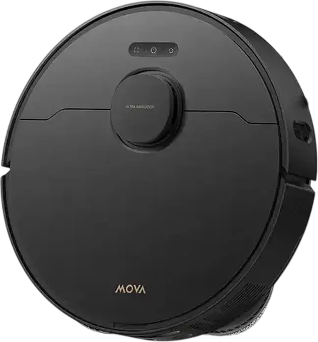 Робот-пылесос Mova E50 Pro Ultra с многофункциональной базовой станцией, мощность всасывания 30000 Па, LDS лазерная навигация, TurboScrub, HEPA-фильтр, черный