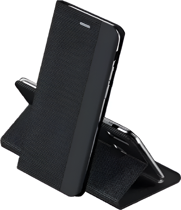 Чехол-книжка Helmet Shell Flip Nylon для Samsung Galaxy A13, 6.6 дюйма, противоударный и пылезащитный кошелек со встроенной подставкой, черный