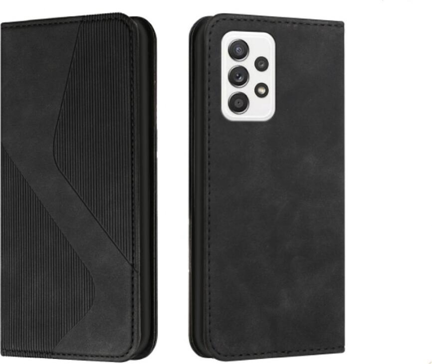 Helmet Flip Case Shell for Samsung A33, 6.4 inch, Black Nylon, Shockproof and Dust-resistant Full Coverage Book-style Protective Cover