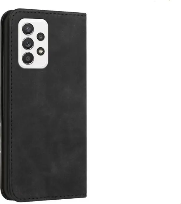 Husa Flip Helmet Case Shell pentru Samsung A33, 6.4 inch, Nylon Negru, Protectie Completa Shockproof si Rezistenta la Praf, Model Tip Carte