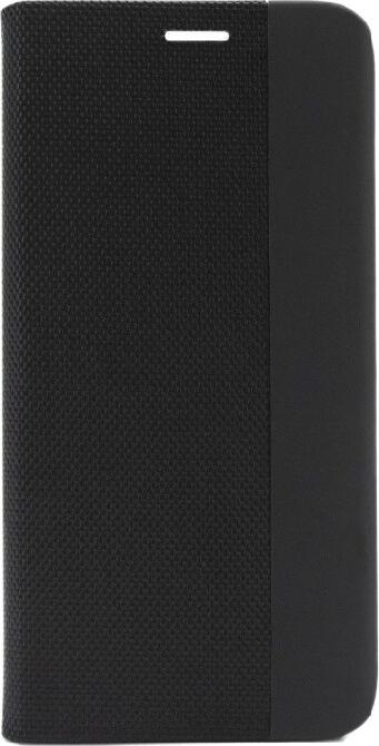 Black Nylon Flip Case for Samsung Galaxy A23 6.6 inch, Shockproof Book Cover with Card Slot, Full Screen and Back Protection, Dust Resistant