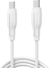 BAVIN Charging & Data Cable Type-C to Type-C, TPE, 1m, 18W, White
