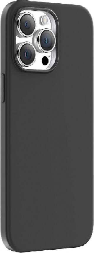 Husa din Silicon Lichid pentru iPhone 13 Pro Max 6.7", Protectie Shock-Absorbante cu Captusala din Microfibra, Textura Grid, Rezistenta la Praf si Zgarituri
