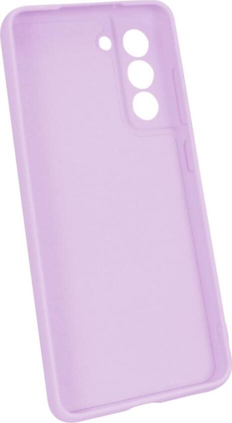 Husa Helmet Case din Silicon Lichid pentru Samsung Galaxy S21 FE 6.4", Protectie Shockproof Rezistenta la Impact cu Design Grid si Margini Ridicate