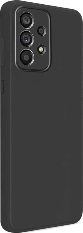 Helmet Case Liquid Silicone Samsung A73, Black