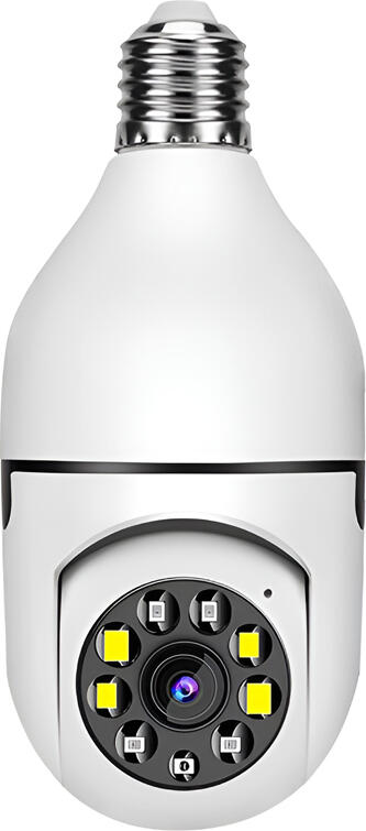 Camera de Supraveghere Smart BAVIN SC-801, Rezolutie 3MP 2K, Soclu Bec E27, PTZ Pan Tilt, Detectie AI Umana, Audio Bidirectional, Viziune Nocturna