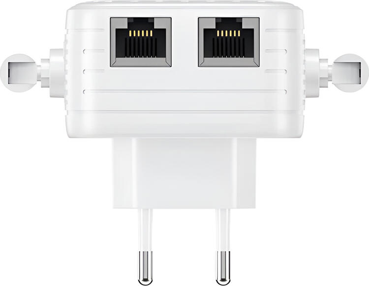Bavin SQ42 Booster Wi-Fi Dual Band, Extender Repeater 1200 Mbps, 2.4GHz si 5GHz, 4 Antene Externe, Mod AP/Repeater, 2 Porturi LAN, Alb, ABS