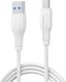 BAVIN USB-A to USB-C Charging and Data Cable, 1m, Tin-plated Copper Core, TPE Material, White