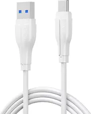 BAVIN Charging & Data Cable USB to Type-C, TPE, 1m, 18W, White