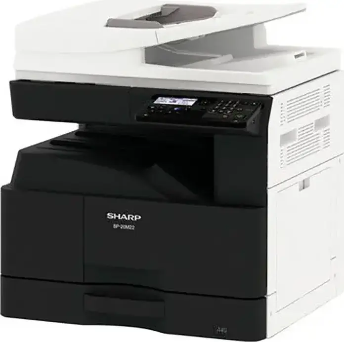 Sharp BP-20M22EU Nova Light 2 Monochrome A3 Laser Multifunctional Printer, 22 ppm, 600 dpi, 1GB RAM, Duplex Print/Scan, 100-sheet ADF, Ethernet, USB