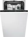 Gorenje GV563E11 Built-in Compact Dishwasher, 10 Place Settings, A++ Energy Class, 5 Programs, SmartFlex, AquaStop, White, 44.8x81.5x55 cm