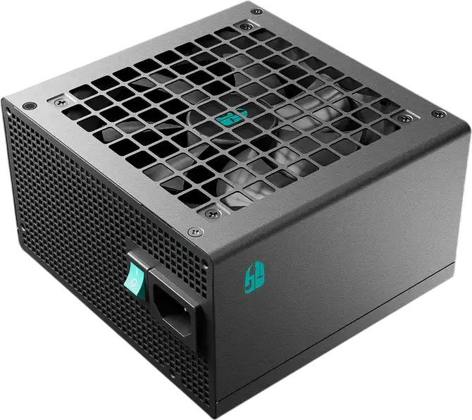 Блок питания Deepcool PF650X 650W, 80 Plus Bronze, ATX, немодульный, плоские кабели, вентилятор 120мм, Active PFC, DC-DC, черный